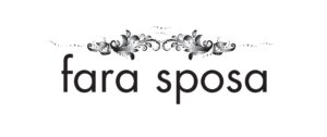 Fara Sposa Logo in Zusammenarbeit mit Julia John, Brautatelier für neue und gebrauchte Brautkleider