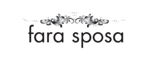 Fara Sposa Logo in Zusammenarbeit mit Julia John, Brautmodengeschäft für neue und gebrauchte Brautkleider